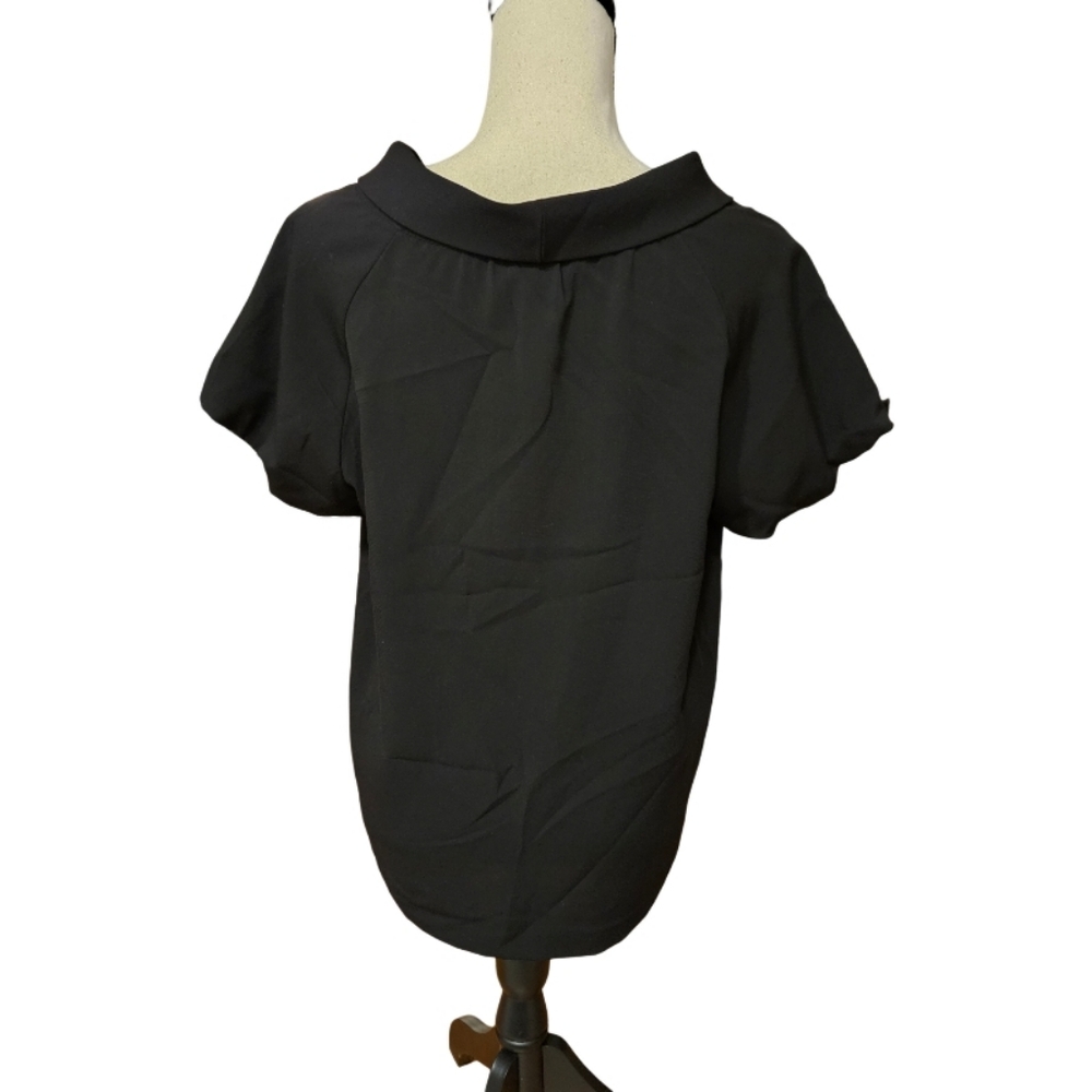 Apostrophe Black Blouse - Picture 4 of 7